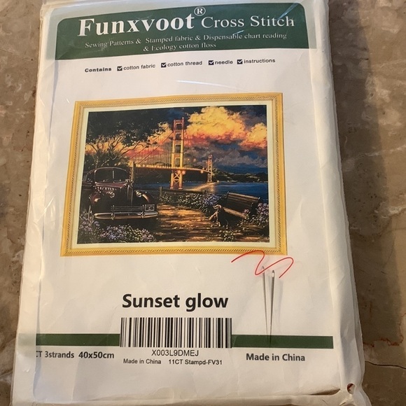 Funxvoot cross‎ stitch Sunset glow New - Picture 11 of 14